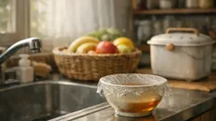 キッチンのコバエを10分で退治するりんご酢トラップの作り方