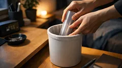 ゴミ箱の袋が見える問題、クリアファイル1枚で生活感を消す裏ワザ