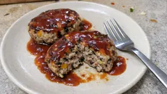 レンジ下ごしらえで簡単：ひじきと野菜入りふんわり幼児ハンバーグ（冷凍OK）