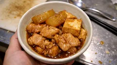 鶏もも×大根×厚揚げのほっこり煮物：先に焼いてコクを出す、味しみレシピ