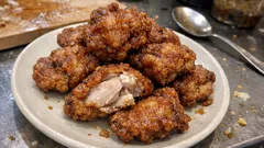 にんにくなしでも満足感:醤油だけで決まる二度揚げ唐揚げ