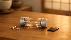 ペットボトル2本で完成する、ねじ込み式の小物入れDIYが便利すぎた