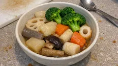 根菜たっぷり、ちくわの旨みでほっとする——ブロッコリー入り煮物の作り置き