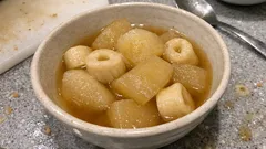 レンジ下ゆでで味しみ早い「ちくわぶと大根のだし煮」ほっとする定番煮物