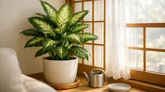 ディフェンバキアの育て方を日本の室内向けに解説：置き場所・水やり・温度のコツ