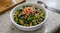 塩昆布×めんつゆで失敗しにくい:小松菜と切り干し大根のさっと和え副菜