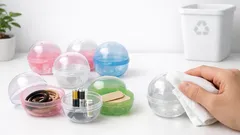 ガチャのカプセル、捨てる前に見て 机とバッグの小物迷子が減る収納術